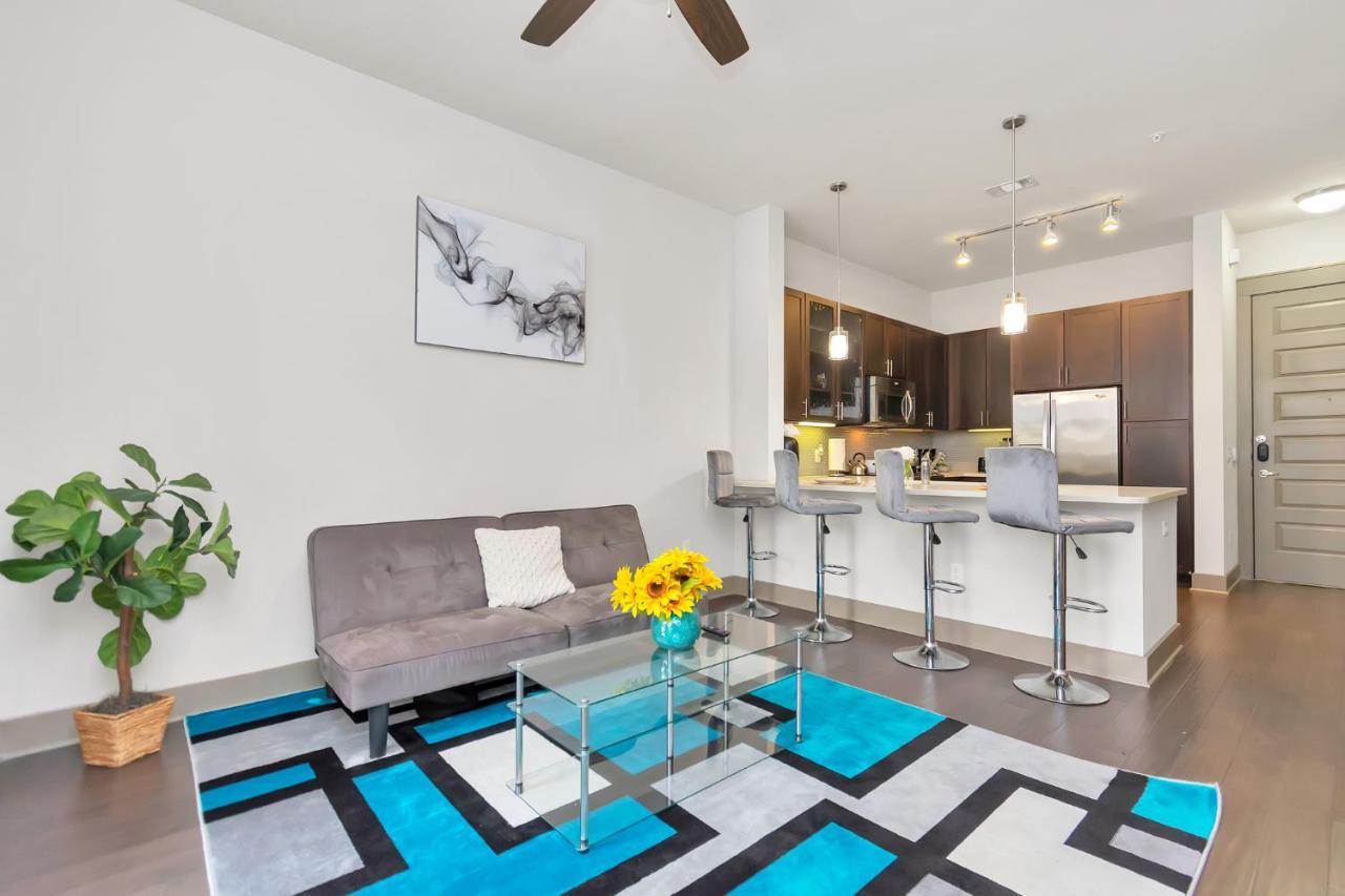 U1 Penthouse Downtown Houston Rental Car Available Apt 1Br 1Bth Gym Sleep Good Экстерьер фото