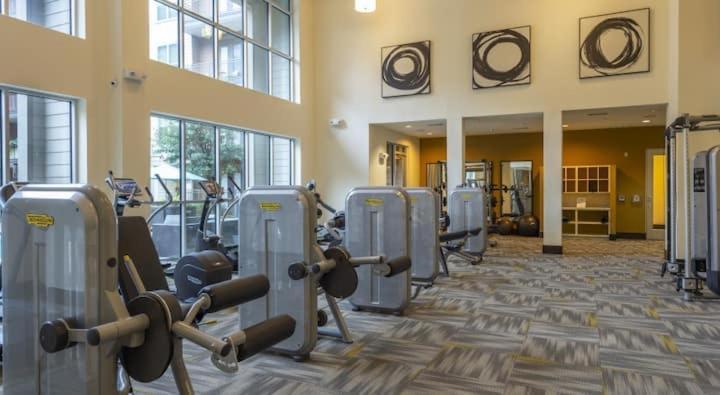 U1 Penthouse Downtown Houston Rental Car Available Apt 1Br 1Bth Gym Sleep Good Экстерьер фото